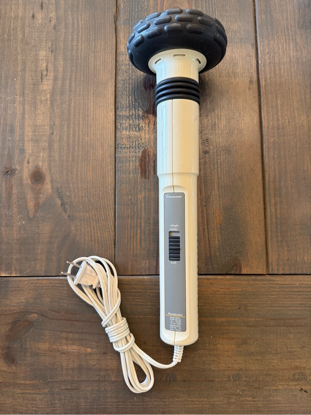Panasonic Panabrator EV235 2 Speed Full Body Vibrating Handheld Massager Wand